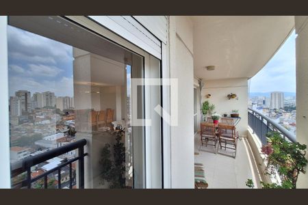 Varanda de apartamento à venda com 2 quartos, 136m² em Vila Ipojuca, São Paulo