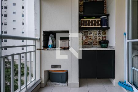 Varanda Gourmet de apartamento para alugar com 3 quartos, 80m² em Cezar de Souza, Mogi das Cruzes