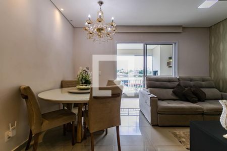 Sala de apartamento para alugar com 3 quartos, 80m² em Cezar de Souza, Mogi das Cruzes