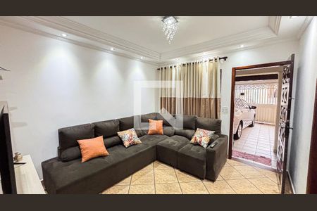 Sala de casa à venda com 3 quartos, 127m² em Vila Lucinda, Santo André