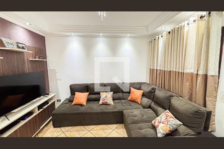 Sala de casa à venda com 3 quartos, 127m² em Vila Lucinda, Santo André