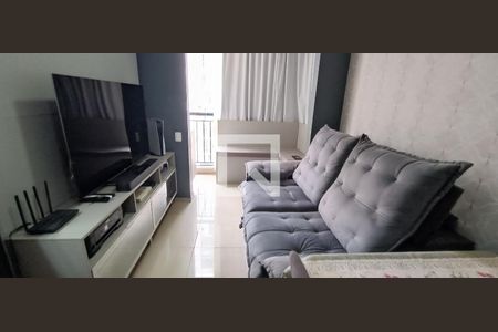 Sala de apartamento à venda com 2 quartos, 50m² em Vila Praia, São Paulo