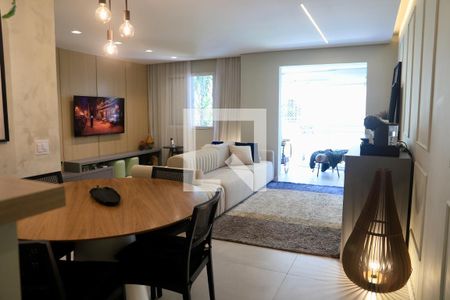 Sala de apartamento à venda com 2 quartos, 72m² em Vila Monte Alegre, São Paulo