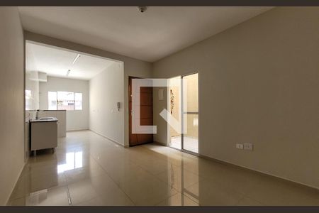 Sala de apartamento à venda com 2 quartos, 49m² em Vila Francisco Matarazzo, Santo André