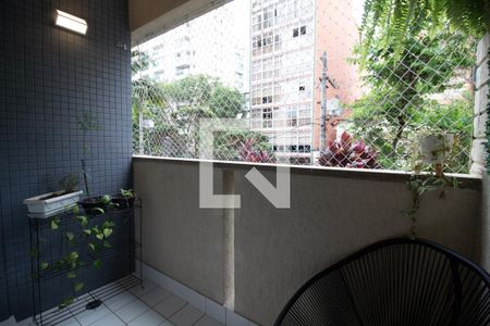 Varanda de apartamento à venda com 1 quarto, 42m² em Pinheiros, São Paulo