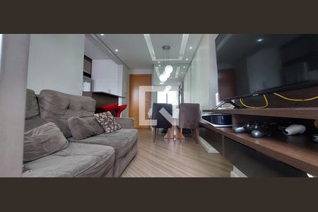 Sala de apartamento à venda com 2 quartos, 49m² em Utinga, Santo André