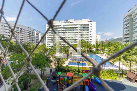 Varanda Vista de apartamento para alugar com 2 quartos, 70m² em Barra da Tijuca, Rio de Janeiro