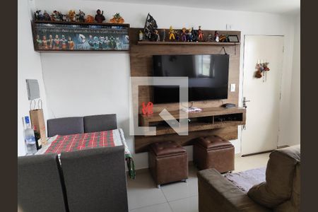 Sala de apartamento à venda com 2 quartos, 48m² em Campanário, Diadema