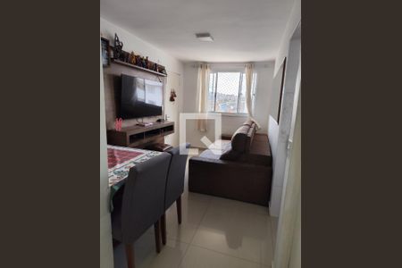 Sala de apartamento à venda com 2 quartos, 48m² em Campanário, Diadema