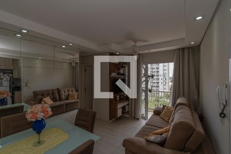 Sala de Estar/Jantar  de apartamento para alugar com 2 quartos, 50m² em Jardim Ipê, Hortolândia