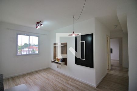 Sala  de apartamento para alugar com 2 quartos, 65m² em Vila Caraguatá, São Bernardo do Campo