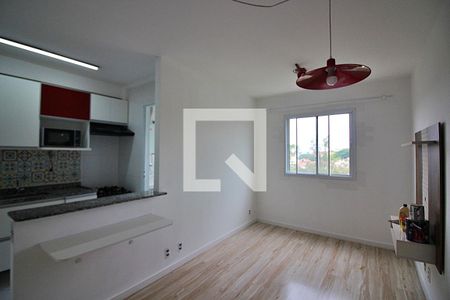 Sala  de apartamento para alugar com 2 quartos, 65m² em Vila Caraguatá, São Bernardo do Campo