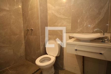 Banheiro suíte de apartamento à venda com 2 quartos, 54m² em Vila Andrade, São Paulo