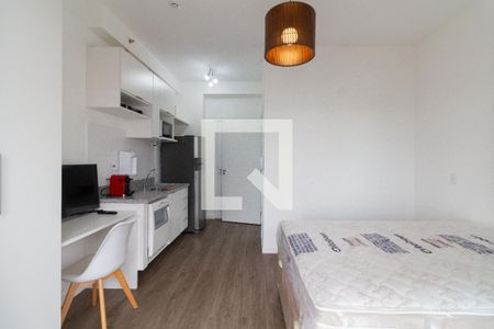 Sala/Quarto/Cozinha de apartamento à venda com 1 quarto, 25m² em Butantã, São Paulo