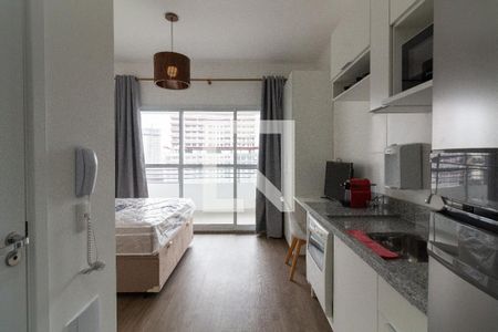 Sala/Quarto/Cozinha de apartamento à venda com 1 quarto, 25m² em Butantã, São Paulo