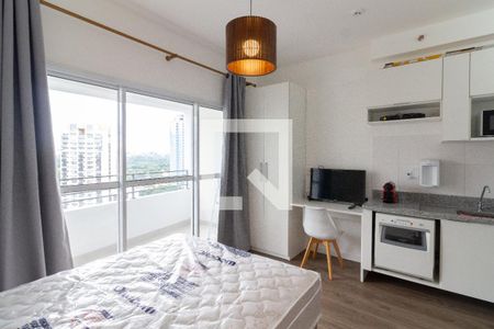 Sala/Quarto/Cozinha de apartamento à venda com 1 quarto, 25m² em Butantã, São Paulo