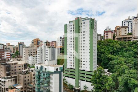 Sala de apartamento para alugar com 3 quartos, 98m² em Buritis, Belo Horizonte