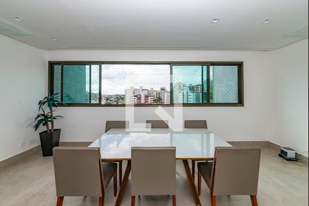 Sala de apartamento para alugar com 3 quartos, 98m² em Buritis, Belo Horizonte