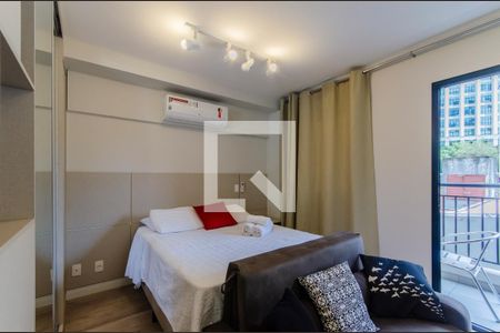 Sala/Quarto de kitnet/studio para alugar com 1 quarto, 26m² em Liberdade, São Paulo