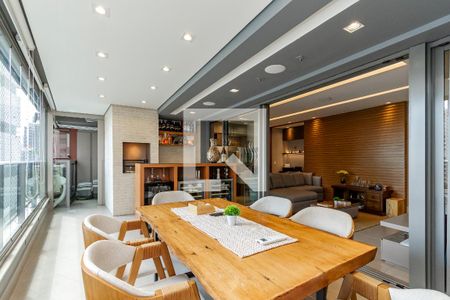 Varanda de apartamento à venda com 3 quartos, 135m² em Brooklin, São Paulo