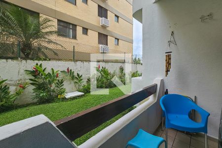 Varanda  de apartamento para alugar com 2 quartos, 70m² em Jardim Vitoria, Guarujá