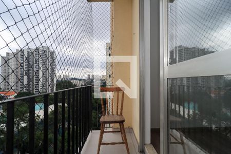 Varanda da Sala de apartamento à venda com 2 quartos, 54m² em Jardim Umarizal, São Paulo