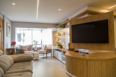 Sala de apartamento à venda com 3 quartos, 123m² em Vila Mascote, São Paulo