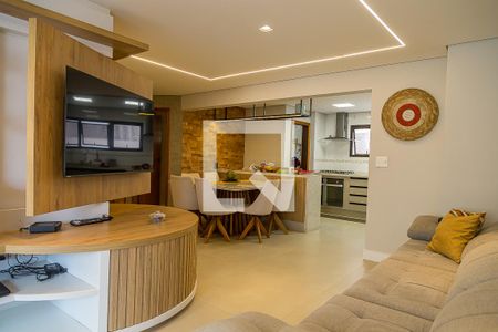 Sala de apartamento à venda com 3 quartos, 123m² em Vila Mascote, São Paulo