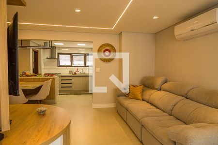 Sala de apartamento à venda com 3 quartos, 123m² em Vila Mascote, São Paulo