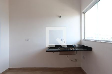 Studio - ambiente cozinha de kitnet/studio à venda com 1 quarto, 29m² em Sítio Pinheirinho, São Paulo