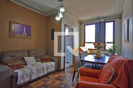 Sala de apartamento à venda com 2 quartos, 50m² em São João, Porto Alegre