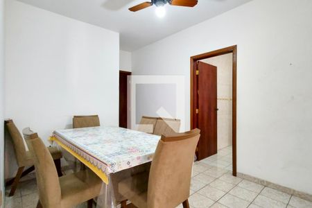 Sala de apartamento para alugar com 1 quarto, 70m² em Canto do Forte, Praia Grande