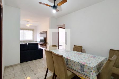 Sala de apartamento para alugar com 1 quarto, 70m² em Canto do Forte, Praia Grande