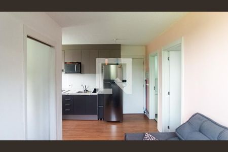 Sala  de apartamento à venda com 2 quartos, 33m² em Santo Amaro, São Paulo