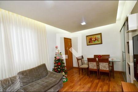 Sala de apartamento à venda com 3 quartos, 56m² em Silveira, Belo Horizonte