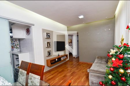 Sala de apartamento à venda com 3 quartos, 56m² em Silveira, Belo Horizonte