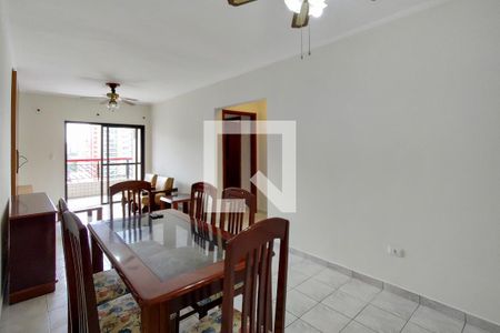 Sala de apartamento para alugar com 2 quartos, 80m² em Canto do Forte, Praia Grande