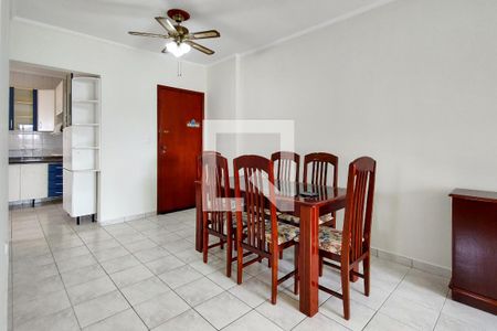 Sala de apartamento para alugar com 2 quartos, 80m² em Canto do Forte, Praia Grande