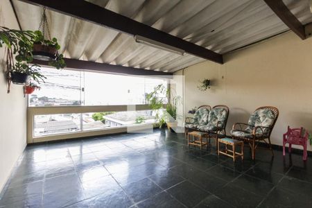 Varanda da Sala de casa à venda com 3 quartos, 195m² em Vila Carmosina, São Paulo