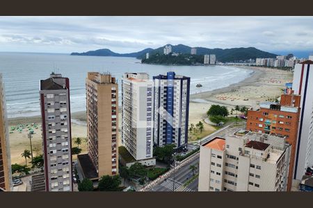 Vista da Sala de apartamento para alugar com 2 quartos, 101m² em José Menino, Santos