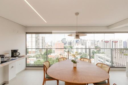 Varanda de apartamento à venda com 3 quartos, 120m² em Santo Amaro, São Paulo