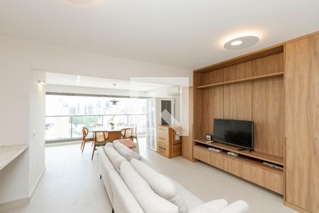 Sala de apartamento à venda com 3 quartos, 120m² em Santo Amaro, São Paulo