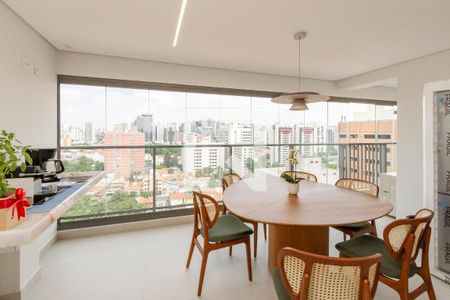 Varanda de apartamento à venda com 3 quartos, 120m² em Santo Amaro, São Paulo