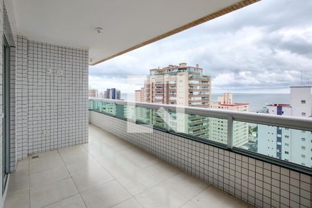 Sacada de apartamento para alugar com 2 quartos, 95m² em Vila Caiçara, Praia Grande