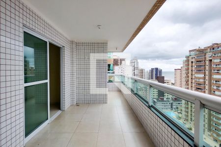 Sacada de apartamento para alugar com 2 quartos, 95m² em Vila Caiçara, Praia Grande