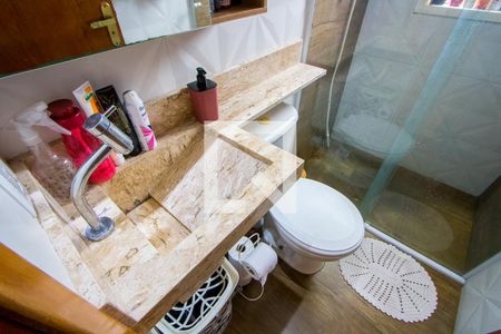 Apartamento à venda com 70m², 2 quartos e 1 vaga Apartamento à venda com 70m², 2 quartos e 1 vagaBanheiro do quarto 1