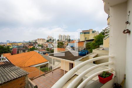 Varanda do quarto 1 de apartamento à venda com 2 quartos, 70m² em Vila Tibiriçá, Santo André