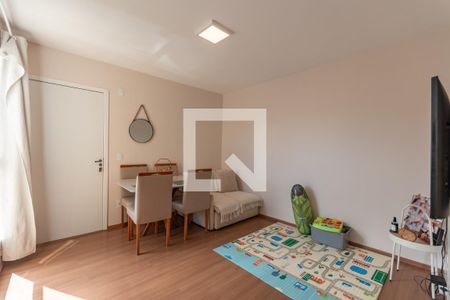 Sala de apartamento à venda com 2 quartos, 44m² em Santa Branca, Belo Horizonte