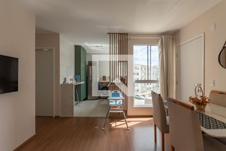 Sala de apartamento à venda com 2 quartos, 44m² em Santa Branca, Belo Horizonte