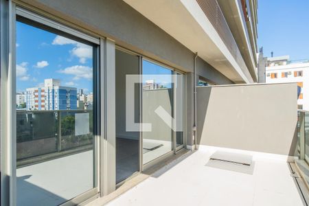 Varanda de apartamento à venda com 1 quarto, 56m² em Praia de Belas, Porto Alegre